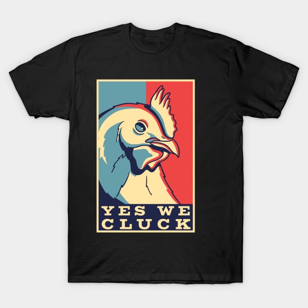 Yes we cluck T-Shirt by Emmi Fox Designs